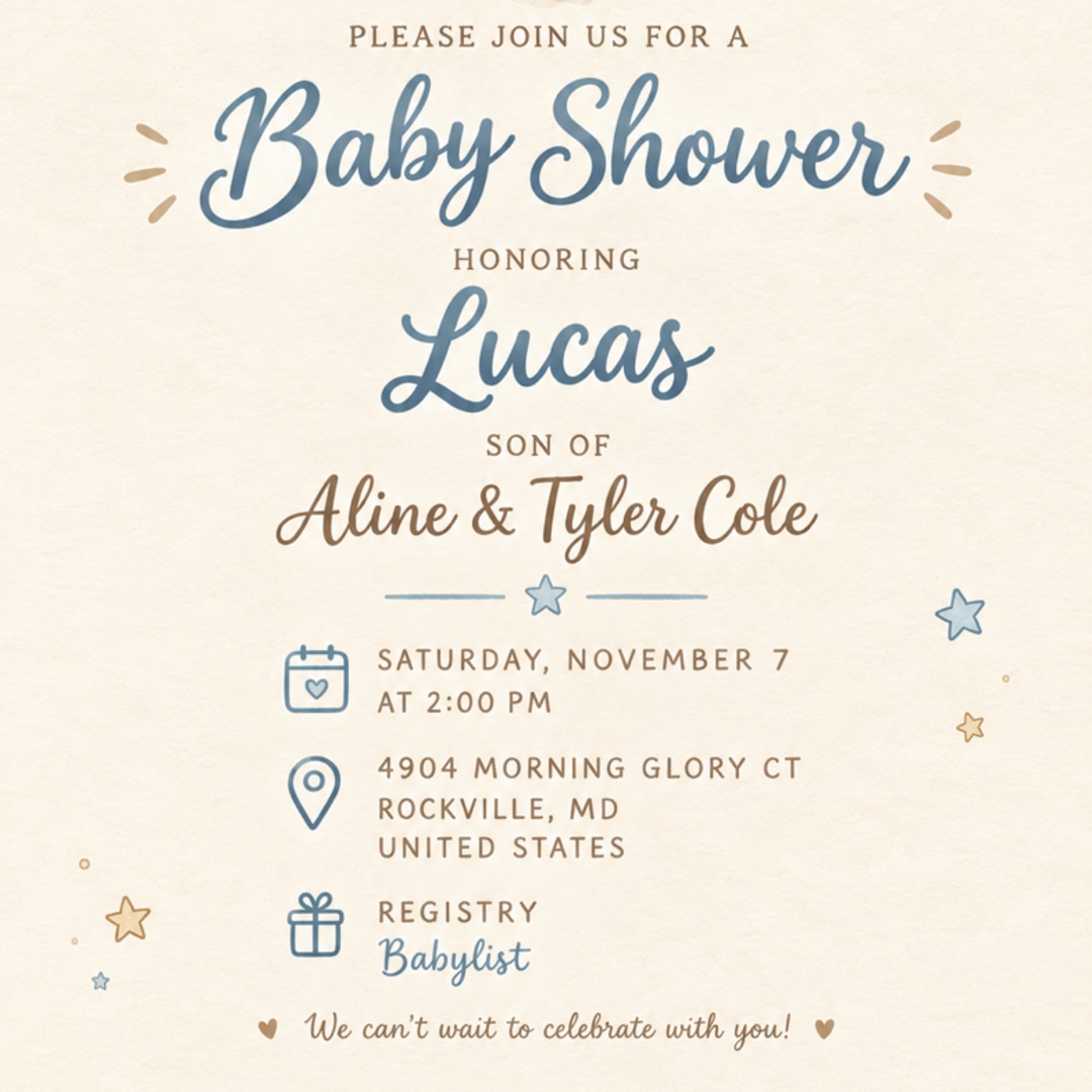 Photo shared by Aline for their Babylist baby registry.