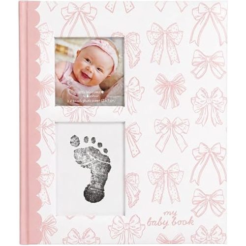 Pink Bow First 5 Years Memory Book