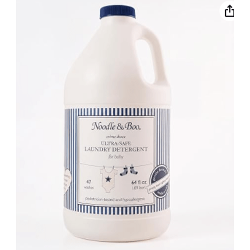Noodle & Boo Baby Laundry Essentials Ultra-Safe Laundry Detergent, 64 Fl Oz (Pack of 1)