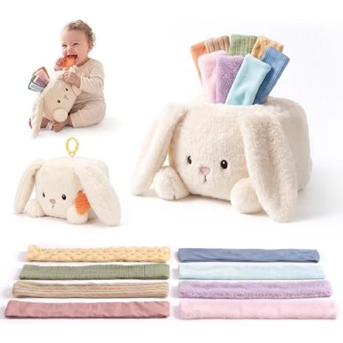 Baby Bunny Tissue Box Toy