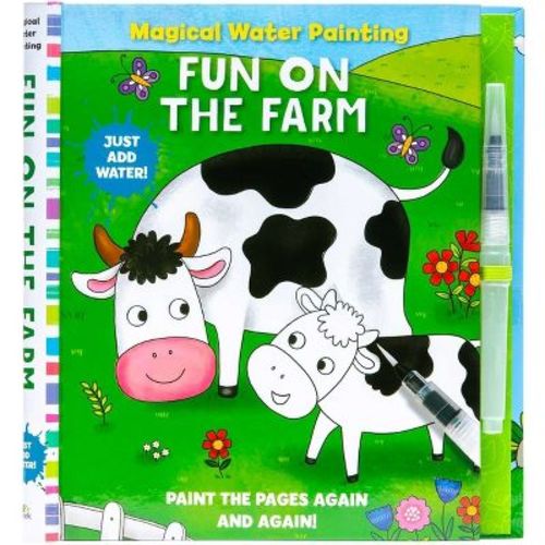 Magical Water Painting: Fun on the Farm - (Iseek) by Insight Kids (Paperback)