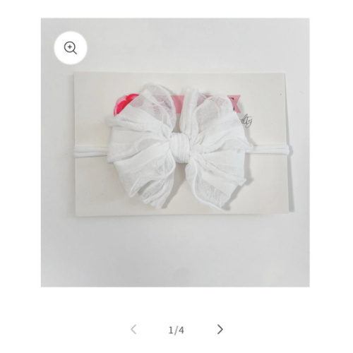 In Awe Couture - Mini Ruffled Headband Bow