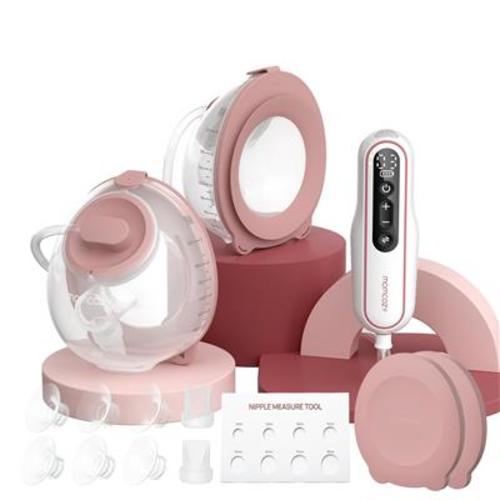 V2 Pro Hospital-Grade Wearable Breast Pump - Cozy Red - Double