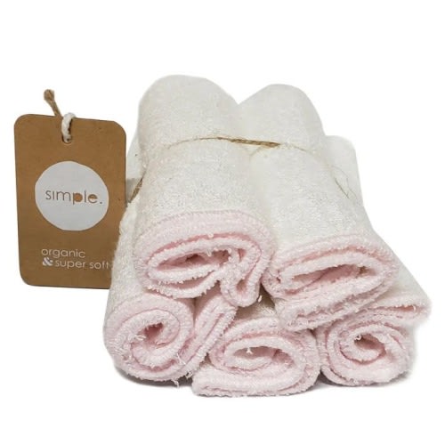 Bamboo Wash Cloths (5 Pack)