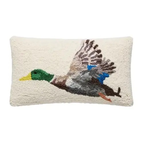 VG Mallard Flying Hook Pillow