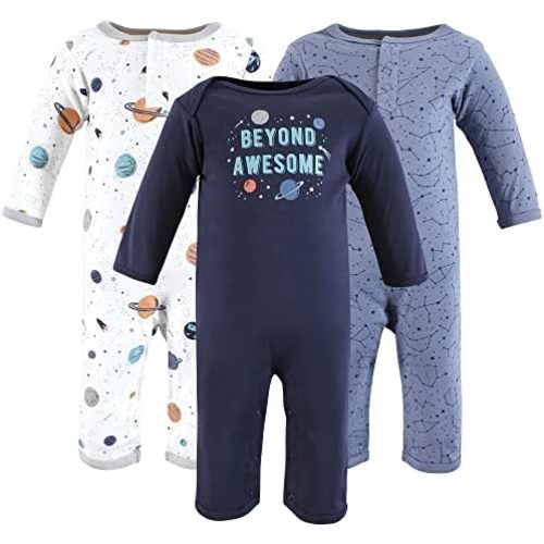 Hudson Baby baby-girls Cotton Coveralls