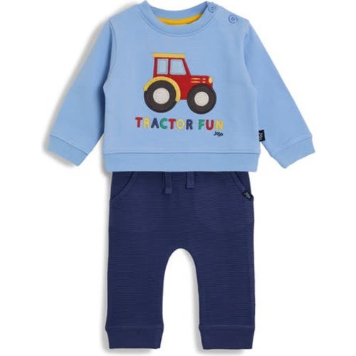 Tractor Sweatshirt & Joggers Set, 6-12M