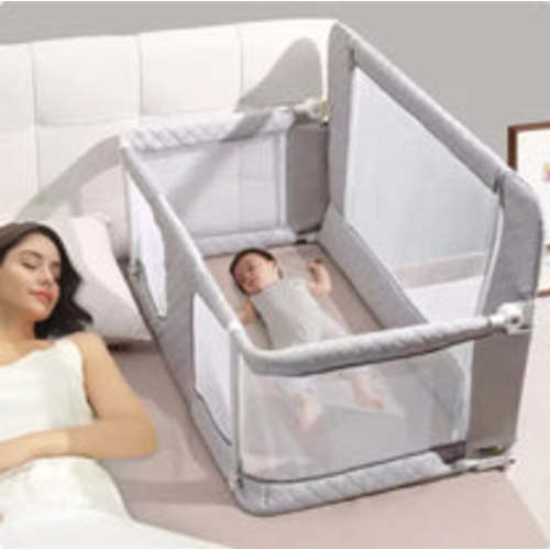 Baby Bedside Breathable Foldable Bassinet Bed Crib with Visible Mesh W – BubbaNest