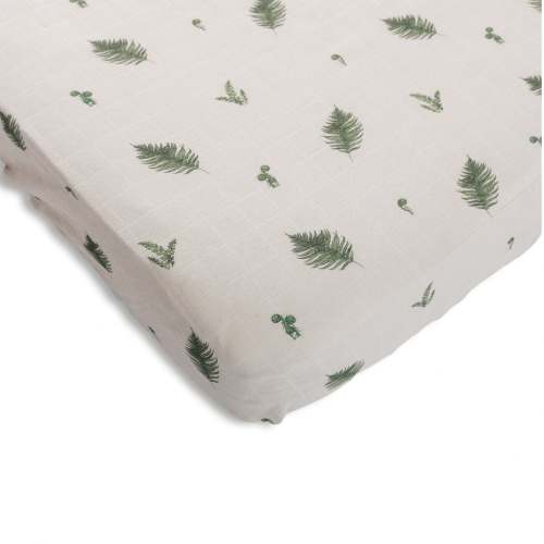 Baby Crib Fitted Sheet - Fern