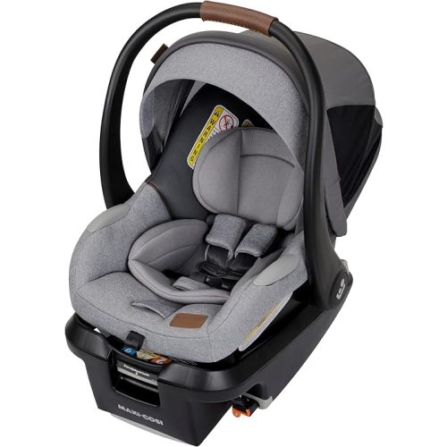 Maxi-Cosi Mico Luxe+ Baby Car Seat: Infant Car Seat with Base and Versatile Baby Carrier Seat Functionality, Urban Wonder