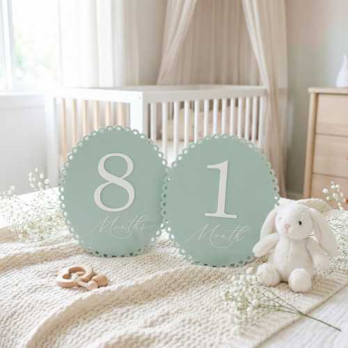 Baby Milestone Marker | Acrylic Photo Prop, Infant Growth Tracker