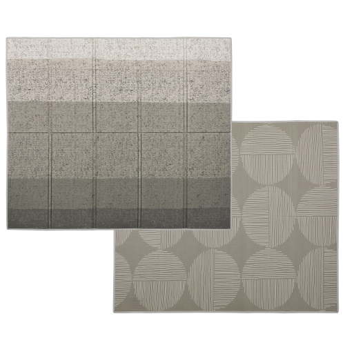 Evolur CozyCush Reversible Non-Toxic Baby Kids Playmat, Ombre