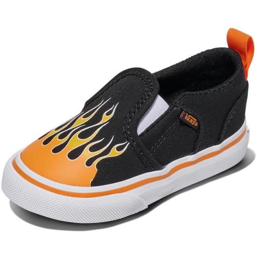 Vans Kids' Asher Slip-on Shoe - Sneakers for Everyday Wear, Walking, School & Fashion