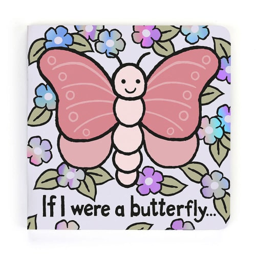 Jellycat If I Were a Butterfly Board Book - Blue Leaf Houston