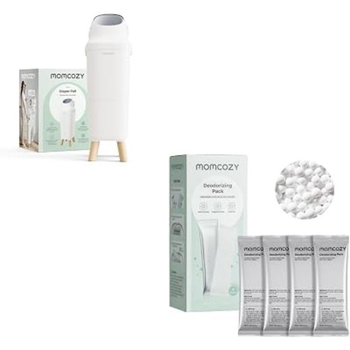 Momcozy Diaper Pail and Pail Deoderizer Refills