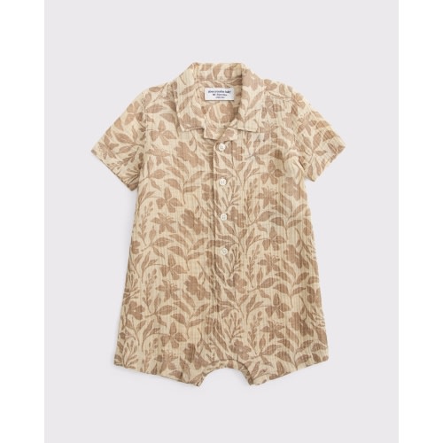 baby gauze romper