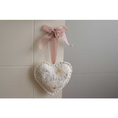 Curtain tiebacks for baby room decoration - Embroidered baby door ornament