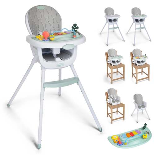 Infantino Music & Lights 8-in-1 Convertible High Chair