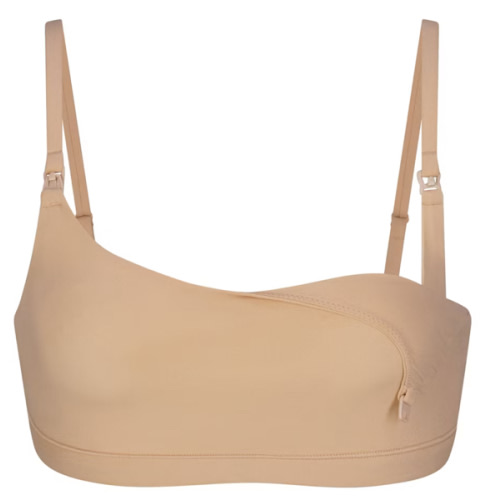 FITS EVERYBODY MATERNITY NURSING SCOOP BRALETTE | CLAY