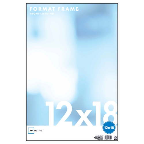 Mainstays Ms 12" x 18" Format Black Picture Frame