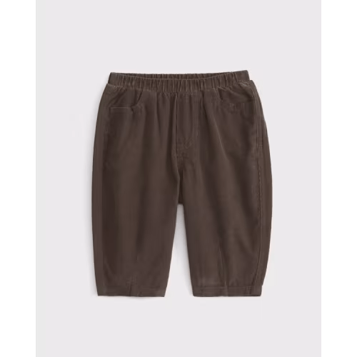 baby 100% cotton corduroy barrel pant