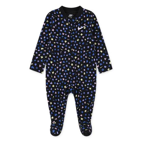 Newborn Baby Girls Nike Essentials All-Over Print One-Piece Coverall