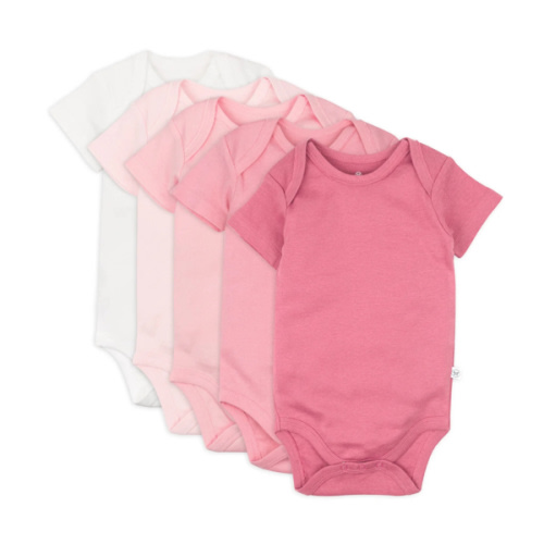 5-Pack Organic Cotton Short Sleeve Bodysuits | Honest Baby Clothing