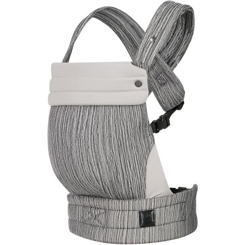 ·NEST BLANCHE·Baby Carrier,Cozy Baby Carrier 7-35lbs,Ergonomic Backpack Design,Air Mesh Breathable All Seasons (Charcoal Gray)