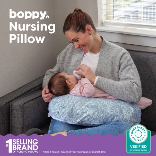 New Boppy Nursing Pillow - Supportive Breastfeeding Pillow | Boppy