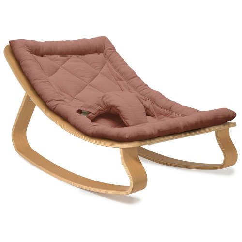 Charlie Crane LEVO Baby Rocker - Beech / Bois de rose