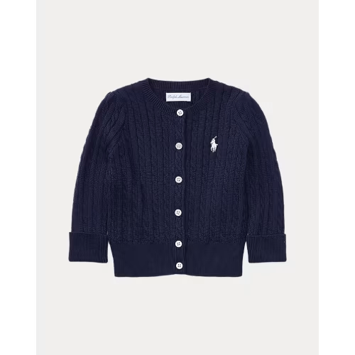 Mini-Cable Cotton Cardigan | Ralph Lauren