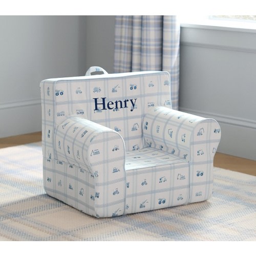 My First Anywhere Chair®, Bria Hammel Construction Trucks Print