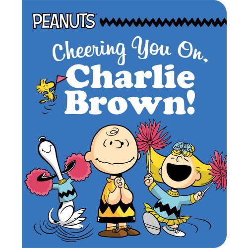 Cheering You on, Charlie Brown! (Board Book)