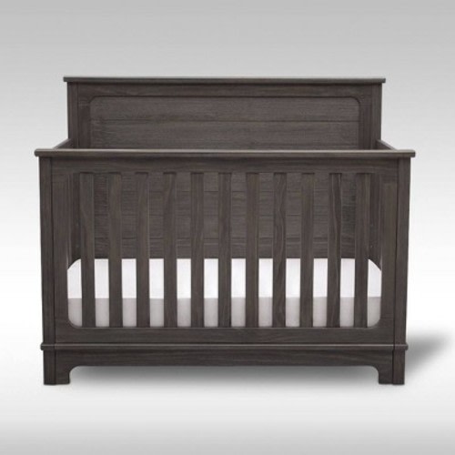 Simmons Kids' Slumbertime Monterey 4-in-1 Convertible Crib, Color: Rustic Gray  - Out of Stock