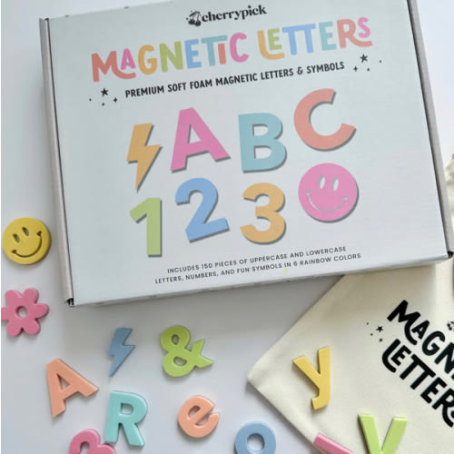 Soft Foam Magnetic Letters & Symbols 150pc Set – Cherrypick