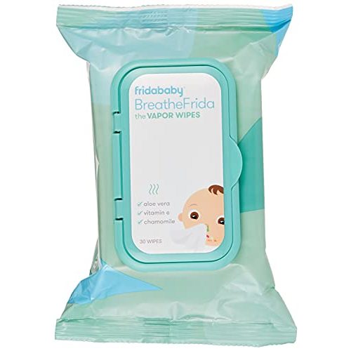 Breathefrida Vapor Wipes for Nose or Chest by Frida Baby 30 Count (Pack of 1)