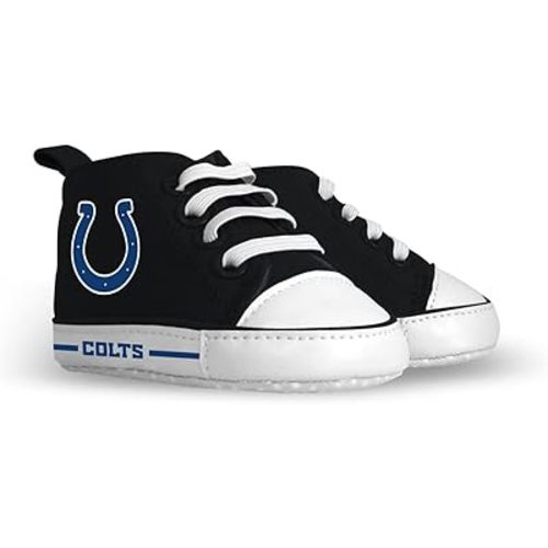 Baby Fanatic Infant Pre Walkers Shoes - NFL Indianapolis Colts Officially Licensed Multicolor