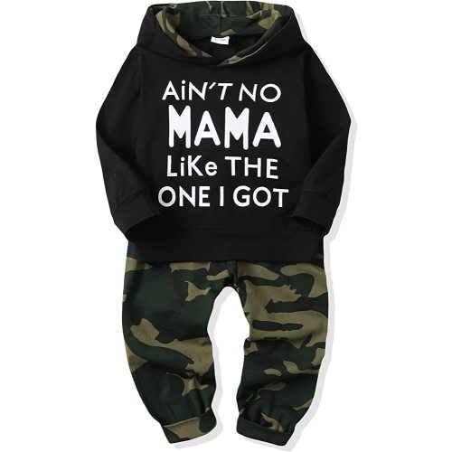 NZRVAWS Baby Boy Clothes Toddler Boy Outfit 2 3 4T 6 12 18 24 Month Fall Winter Hoodie Ripped Jeans Clothing
