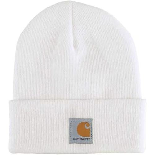 Carhartt Unisex-Infant Knit Beanie Cuff Hat | Acrylic Rib Knit | One Size (Infant) - Fits Heads Best 18.75-20 | Outdoor Fun