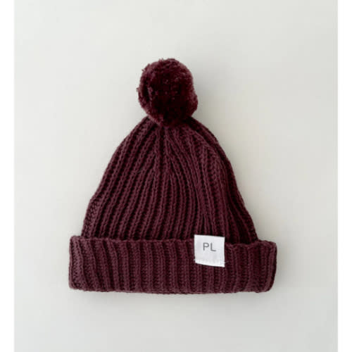 Knit Hat - Chocolate – Purely Little