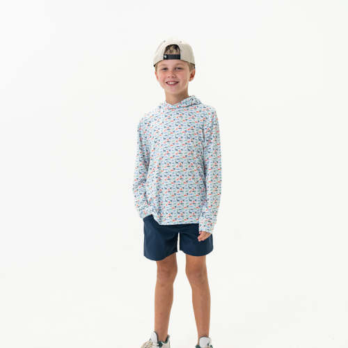 Youth Performance Hoodie - The Great Outdoors – BURLEBO
