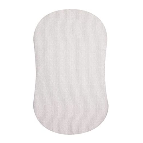 HALO BassiNest Fitted Sheet – 100% Cotton, Soft and Breathable Bassinet Sheet for Babies, 30” x 16” Pre-Shrunk Sheet Herringbone