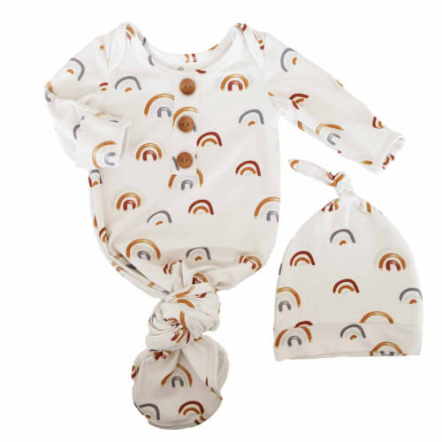 Printed Knot Gowns for Girls | Best Sellers