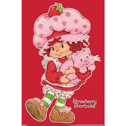 Strawberry Shortcake - Sweet and Snuggly Wall Poster, 34L" x 22.4W", Premium Unframed Version