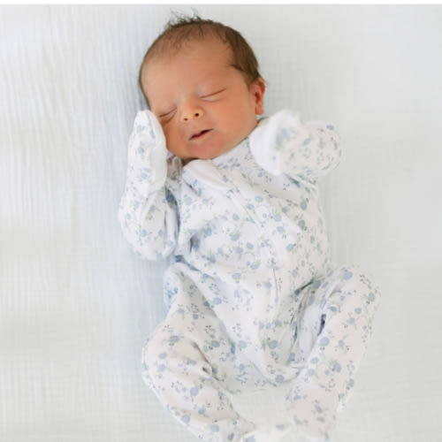 Skylar's Classics Print Zip Footie – Magnolia Baby
