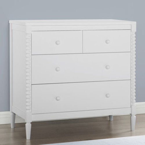 Delta Children Saint 4-Drawer Changing Table Dresser & Reviews | Wayfair