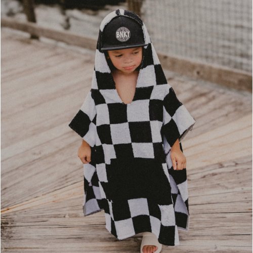 Checker Poncho Towel
