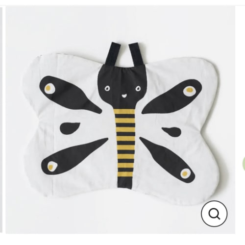 Wee Gallery Butterfly Crinkle Toy