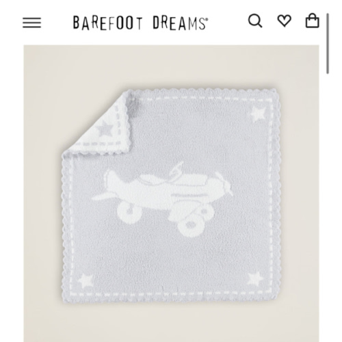 CozyChic® Scalloped Receiving Blanket