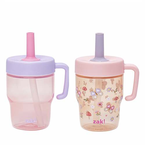 Leakproof Toddler Tumbler Set - Springtime Pink, 10 oz. – zak.com